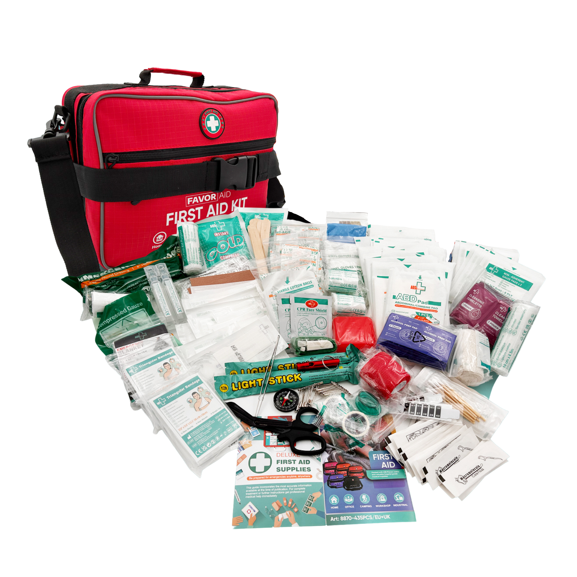 FavorAid Premium 435-delige EHBO-kit