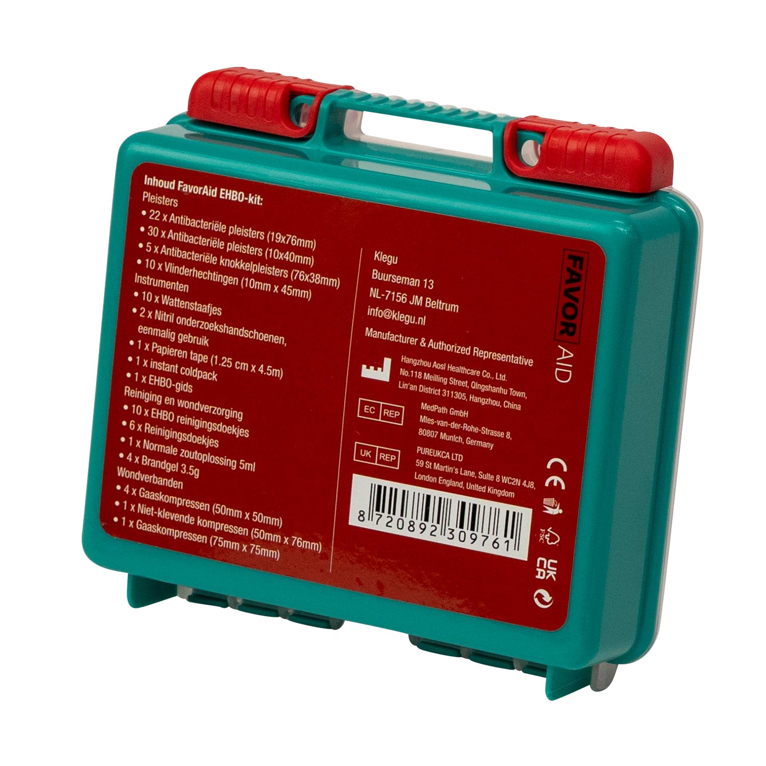 FavorAid Basic 110-delige EHBO-kit