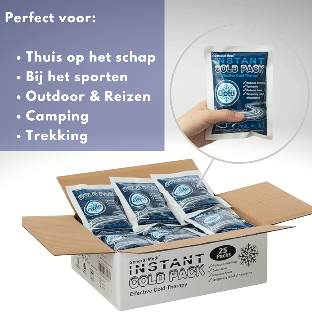 FavorAid Instant Cold Packs - 25 stuks