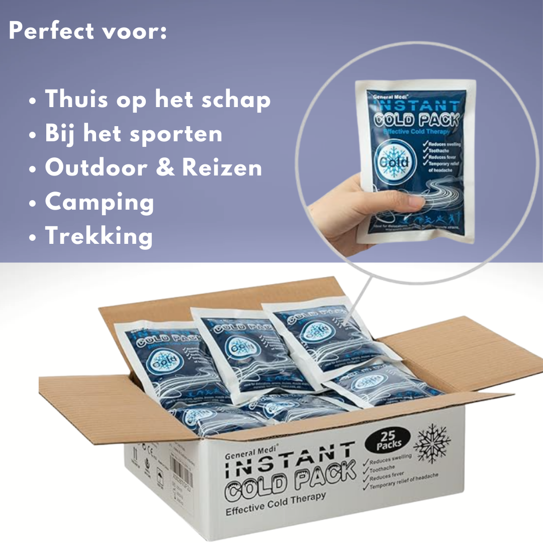 FavorAid Instant Cold Packs - 25 stuks