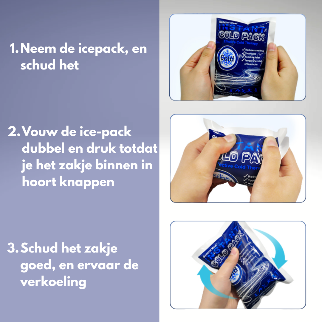 FavorAid Instant Cold Packs - 25 stuks