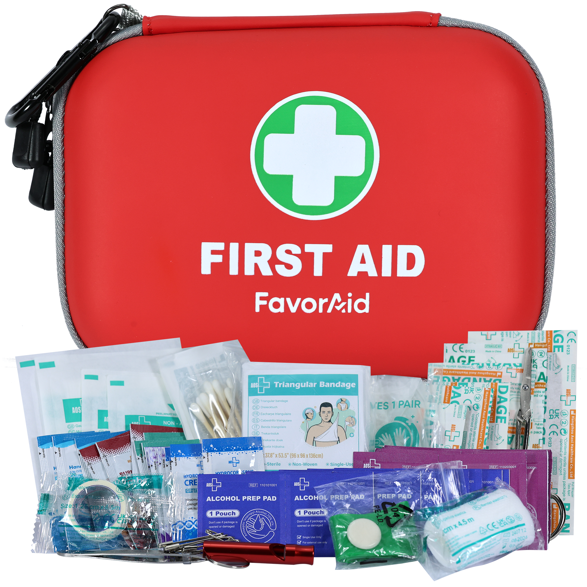 FavorAid 150-delige EHBO-kit hardcase