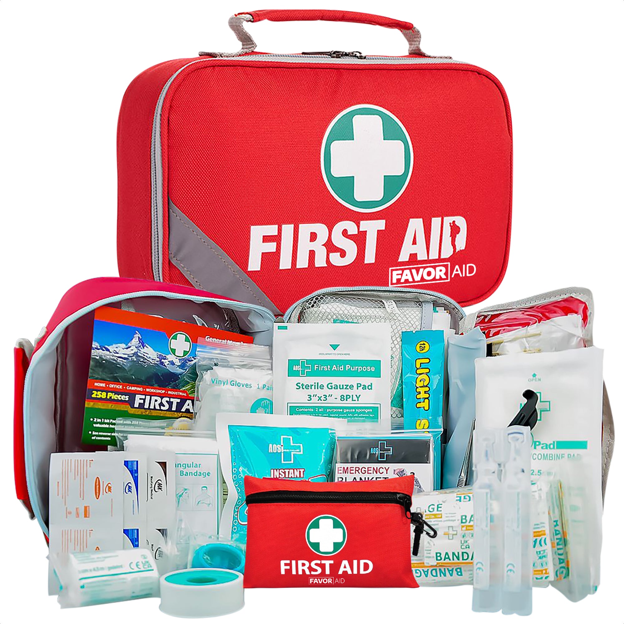 FavorAid Complete 258-delige EHBO-kit