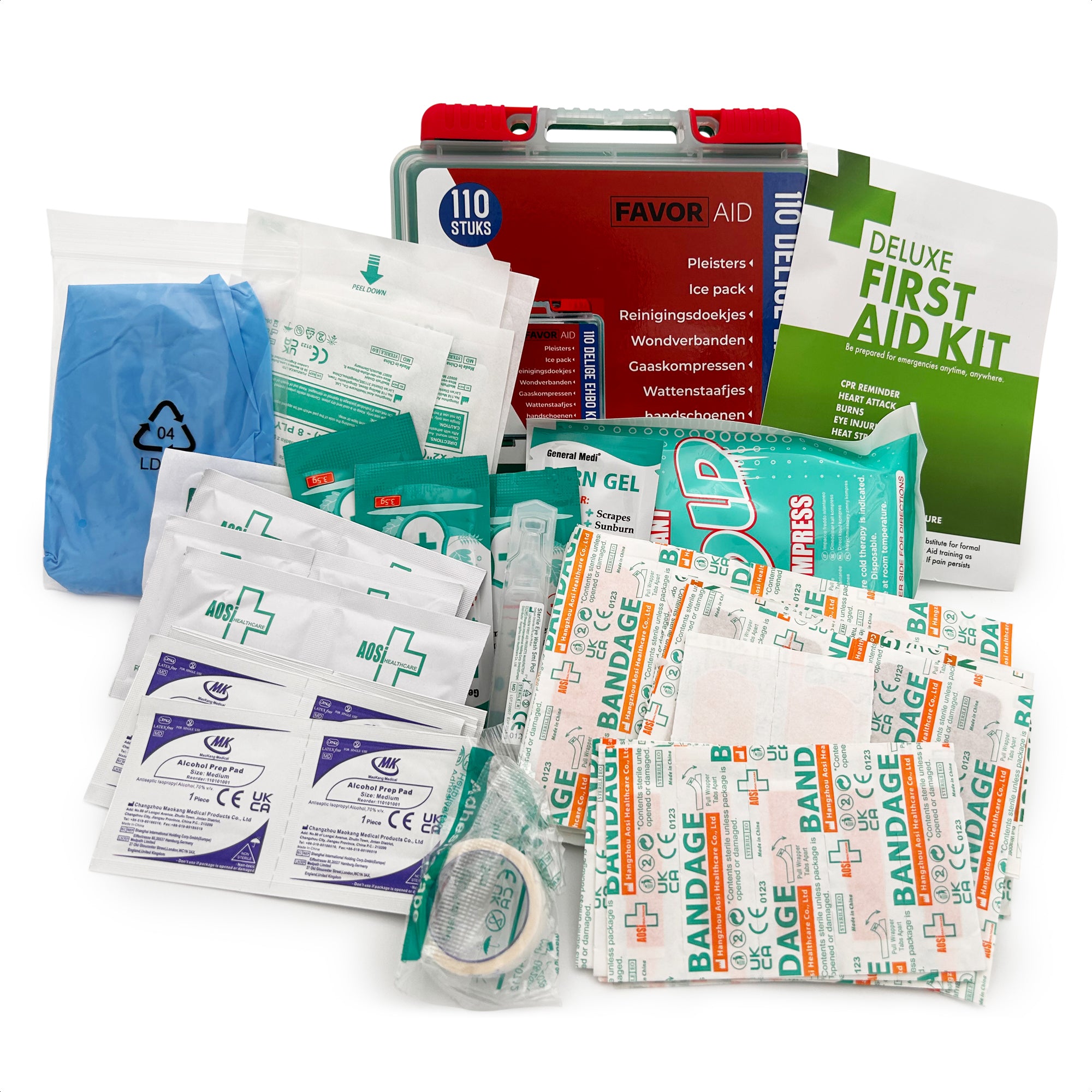 FavorAid Basic 110-delige EHBO-kit