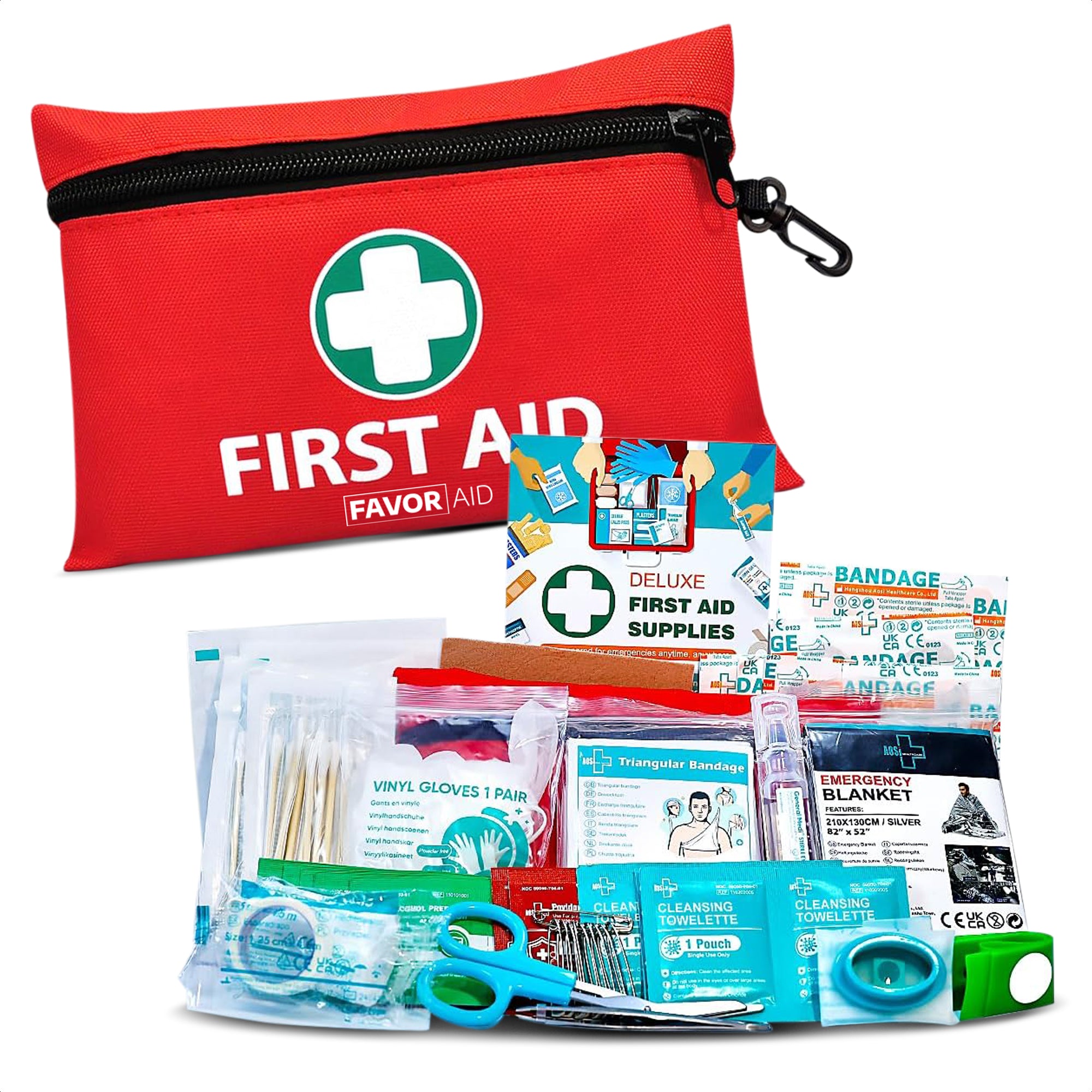 FavorAid Travel 110-delige EHBO-kit