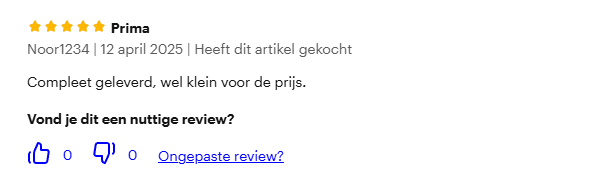 Review foto van Noor1234