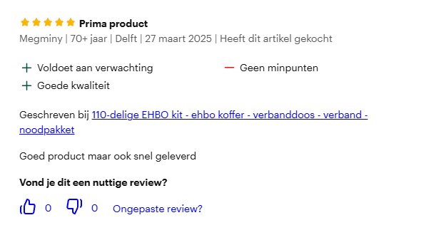 Review foto van Megminy