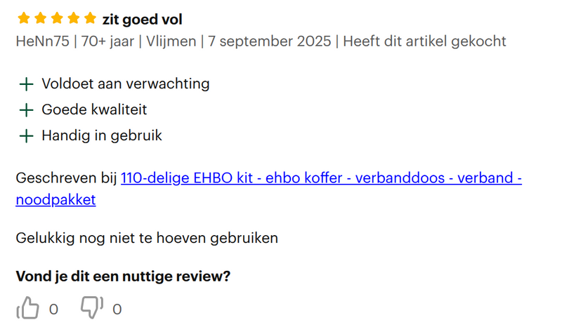 Review foto van HeNn75