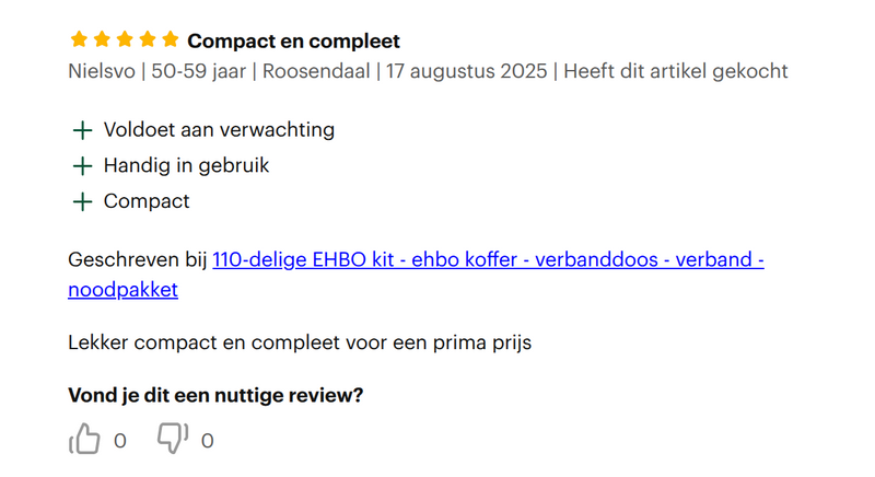 Review foto van Nielsvo